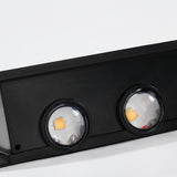 Hjemix | Modern Simplicity Solarlampe Vanntett Rektangulær ABS PMMA LED Vegglampe For Utendørs Patio