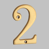 Hjemix | Tradisjonelle husnumre laget av solid messing