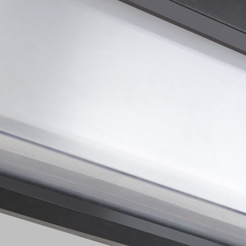 Hjemix | Moderne Minimalistisk Solrektangel PC LED Utendørs Vegglampe For Utendørs Patio
