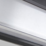 Hjemix | Moderne Minimalistisk Solrektangel PC LED Utendørs Vegglampe For Utendørs Patio