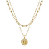 Hjemix | Gyldne Initialhalskjeder for Kvinner