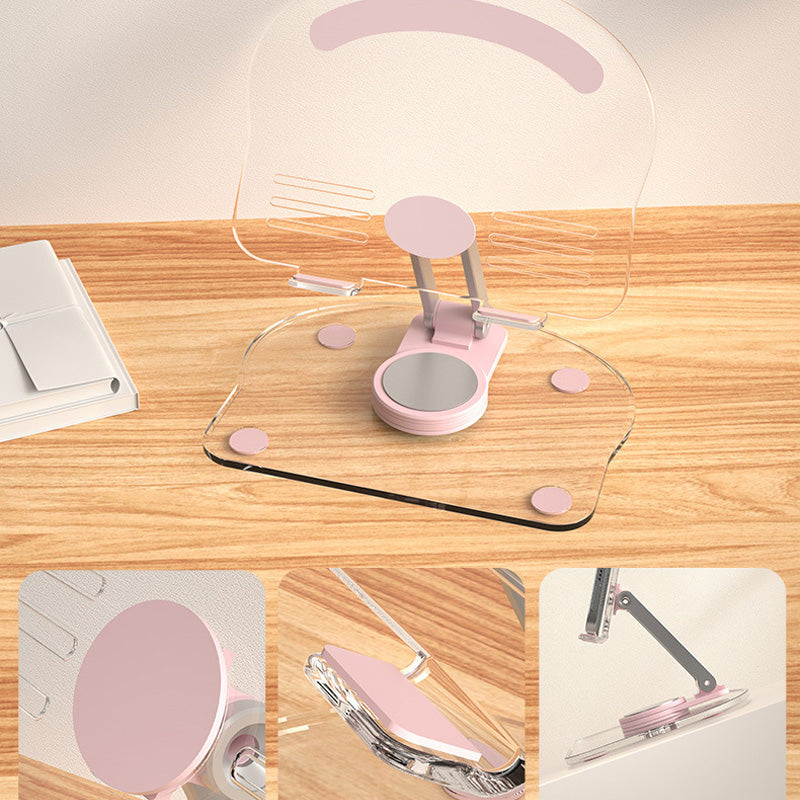 Hjemix | Sammenleggbar gjennomsiktig akryl tablettholder