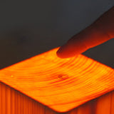 Hjemix | LumiWood – LED bordlampe med batteri og berøringskontroll