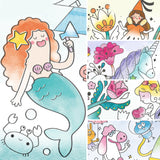 Hjemix | Lomme akvarellmalebok