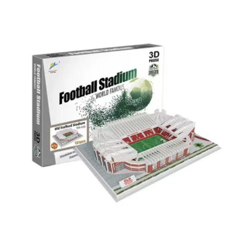 Hjemix | 3D Puslespill Fotballstadion