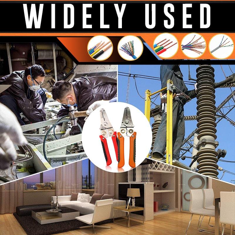 Hjemix | Profesjonell Elektriker Multifunksjonell Kablestrekksaks