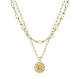 Hjemix | Gyldne Initialhalskjeder for Kvinner