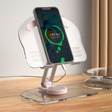 Hjemix | Sammenleggbar gjennomsiktig akryl tablettholder