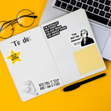 Hjemix | Sett med 130 Morsomme Sitater Klistremerker