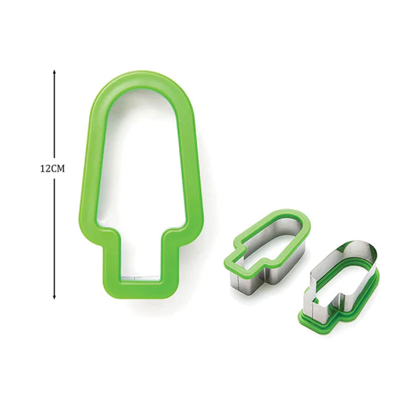 Hjemix | Isform popsicle vannmelon stykke modell