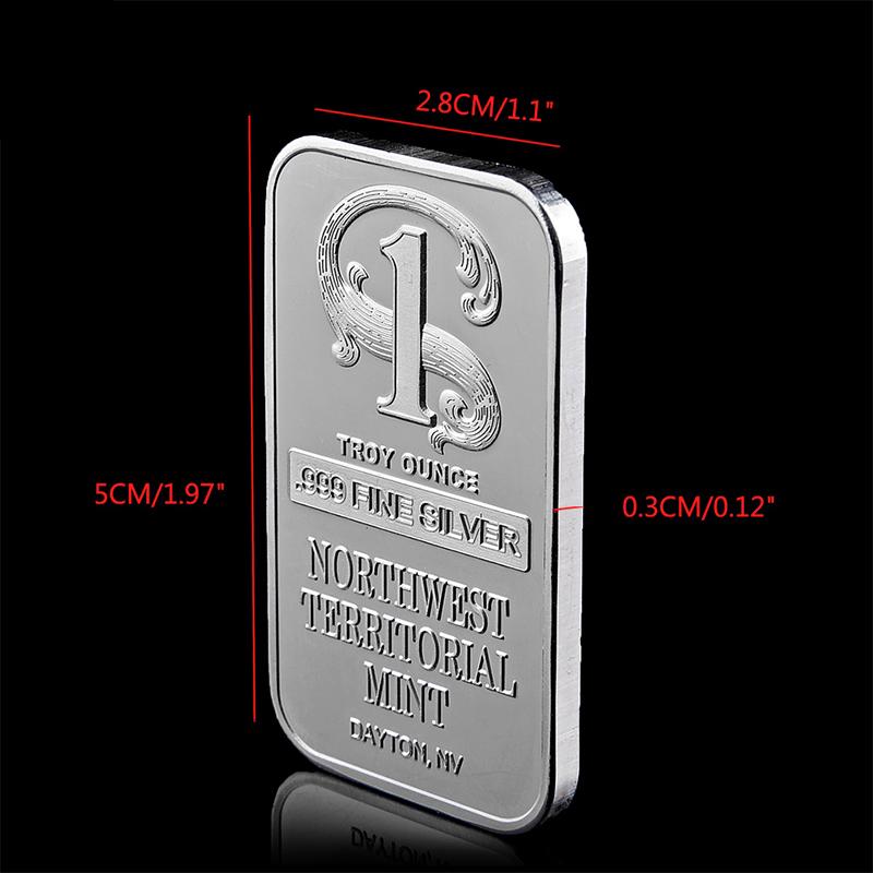 Hjemix | Fin sølvbelagt bar myntsamling