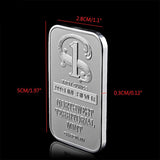 Hjemix | Fin sølvbelagt bar myntsamling