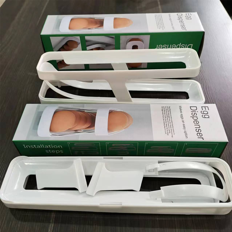 Hjemix | Automatisk Rullende Egg Holder Oppbevaringsboks