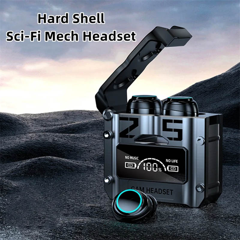 Hjemix | Støyreduksjon Lav-Latensitet Trådløs In-Ear Bluetooth Øretelefon