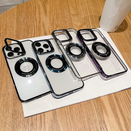 Hjemix | iPhone Magnetisk Telefonveske med Stativ