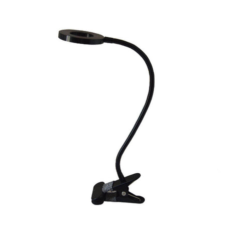 Hjemix | Kreativ enkel USB bukseknapp LED lese klipp skrivebord lampe