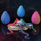 Hjemix | Edelsten Drage Egg Ornamenter