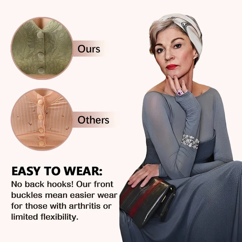 Hjemix | Zero Feel Blonde Full Coverage Front Closure BH