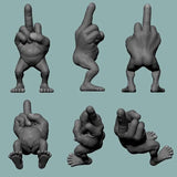 Hjemix | Langfinger figur med ben