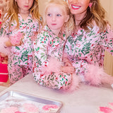 Hjemix | Trykt Pysjamas Forelder-Barn Sett