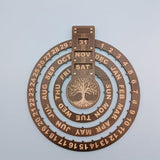 Hjemix | Tre Rotasjons Sirkulær Perpetuell Kalender