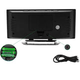 Hjemix | Buet LED Digital Vekkerklokke - Rass