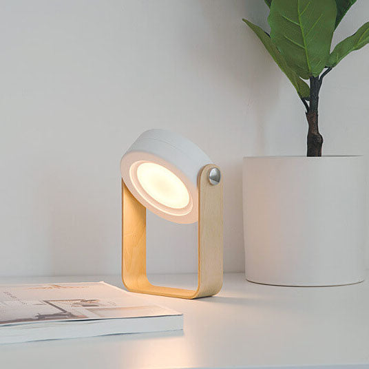 Hjemix | Lantern lampe nattlys kreativ sammenleggbar bærbar LED bordlampe