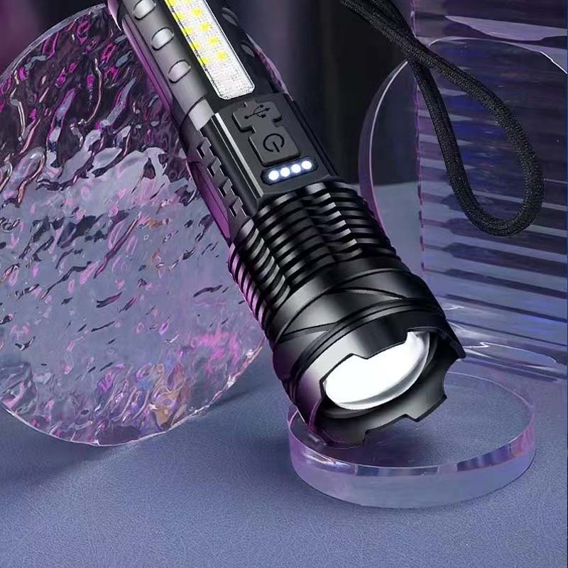 Hjemix | Langdistanse Hvit Laser Ultra-lett Sterk Lommelykt