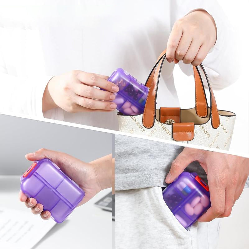 Hjemix | Reise Pille Organisator Boks (161 Etiketter for Tilpasning)