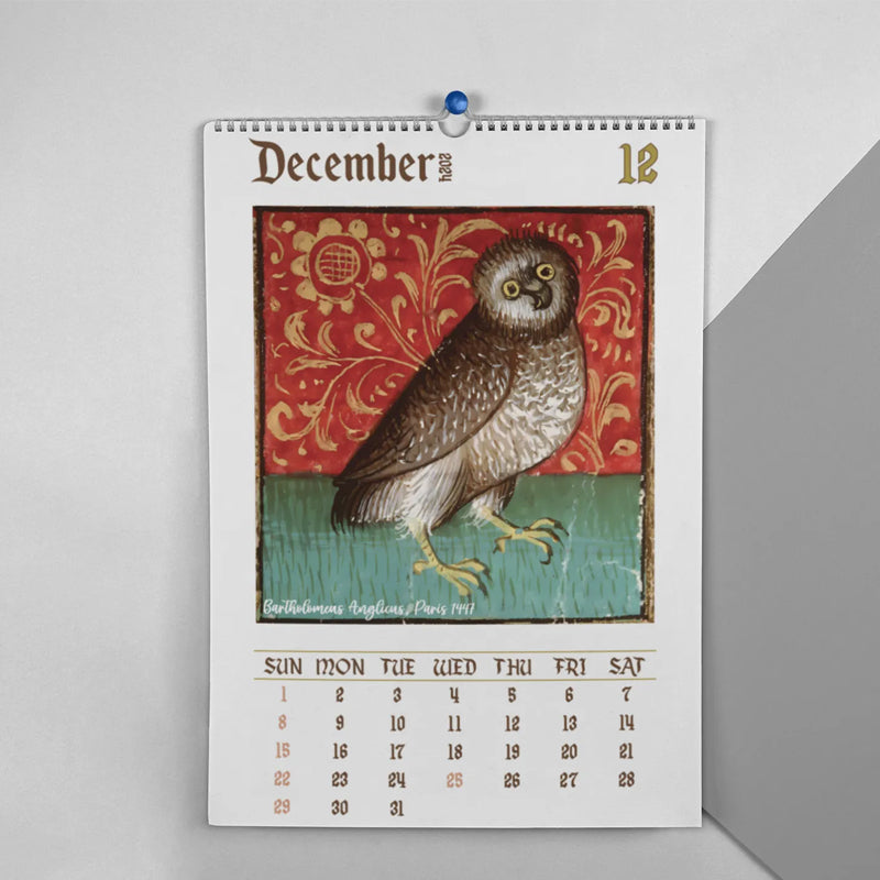 Hjemix | Medieval Owl Kalender