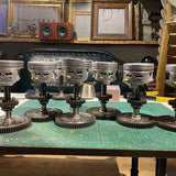 Hjemix | Piston Skull Face Skulptur