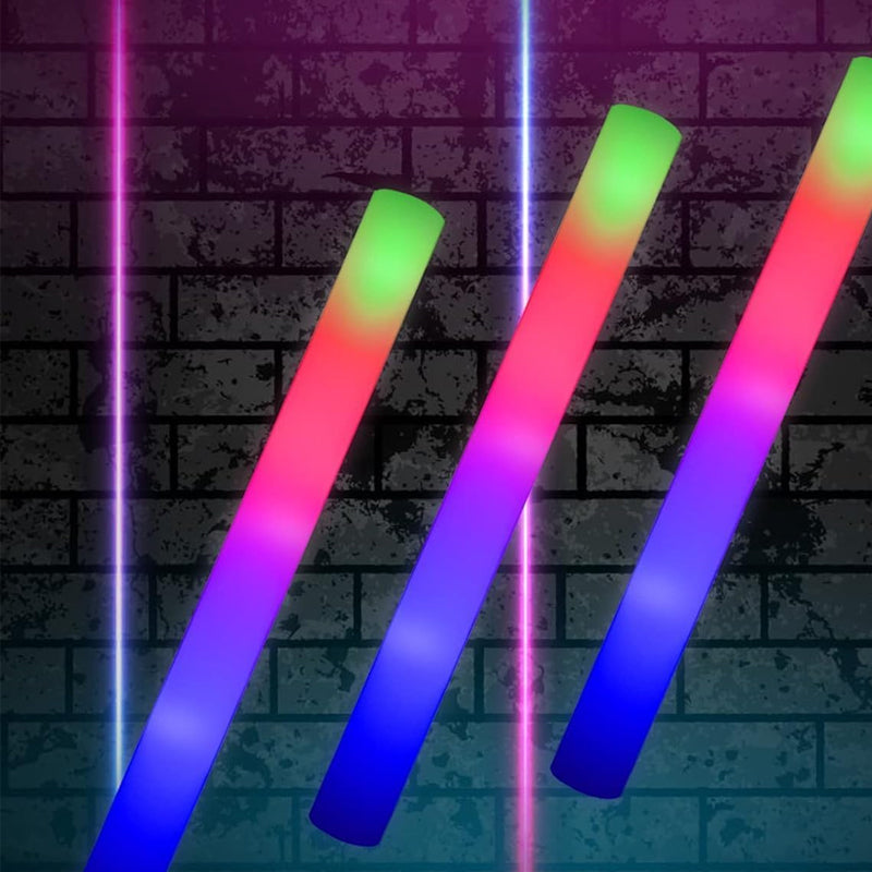 Hjemix | LED Fargerik Lysende Svamp Fluorescerende Stang