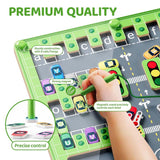 Hjemix | Magnetisk Alfabet Parkeringsleker