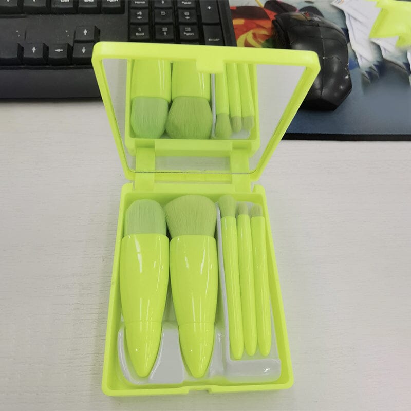 Hjemix | Bærbar sminkebørste med speil