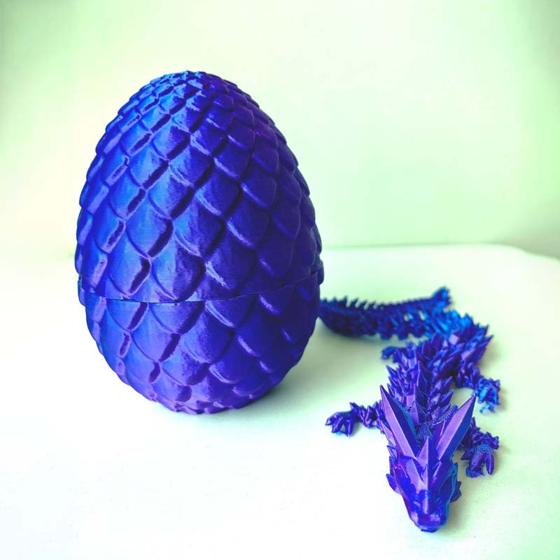 Hjemix | Edelsten Drage Egg Ornamenter