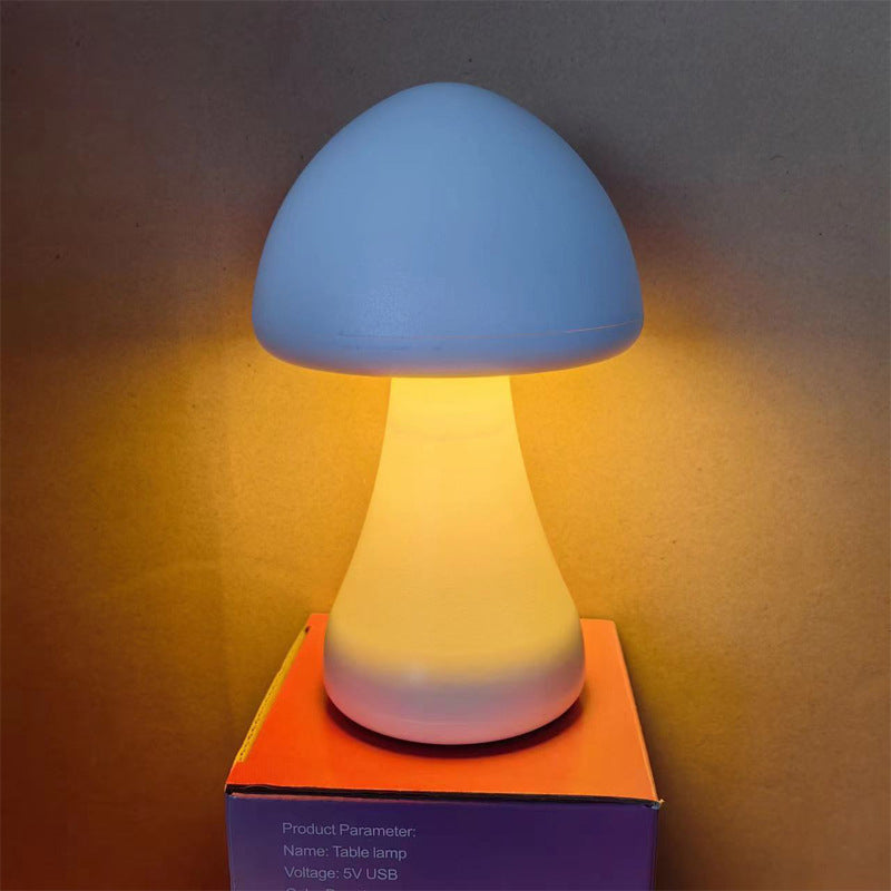 Hjemix | LED oppladbar berørings-sopp skrivebordslampe