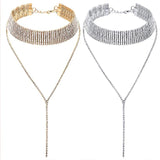 Hjemix | Rhinestone Topp Choker