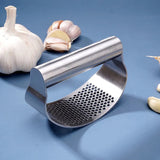Hjemix | Manuell Hvitløkspresse laget av Rustfritt Stål