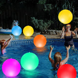 Hjemix | LED Lykt 16 Farger Glødende Strandball