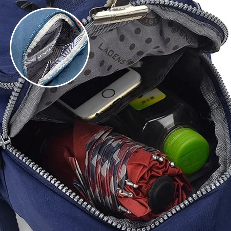 Hjemix | Stor kapasitet med flere lommer veske