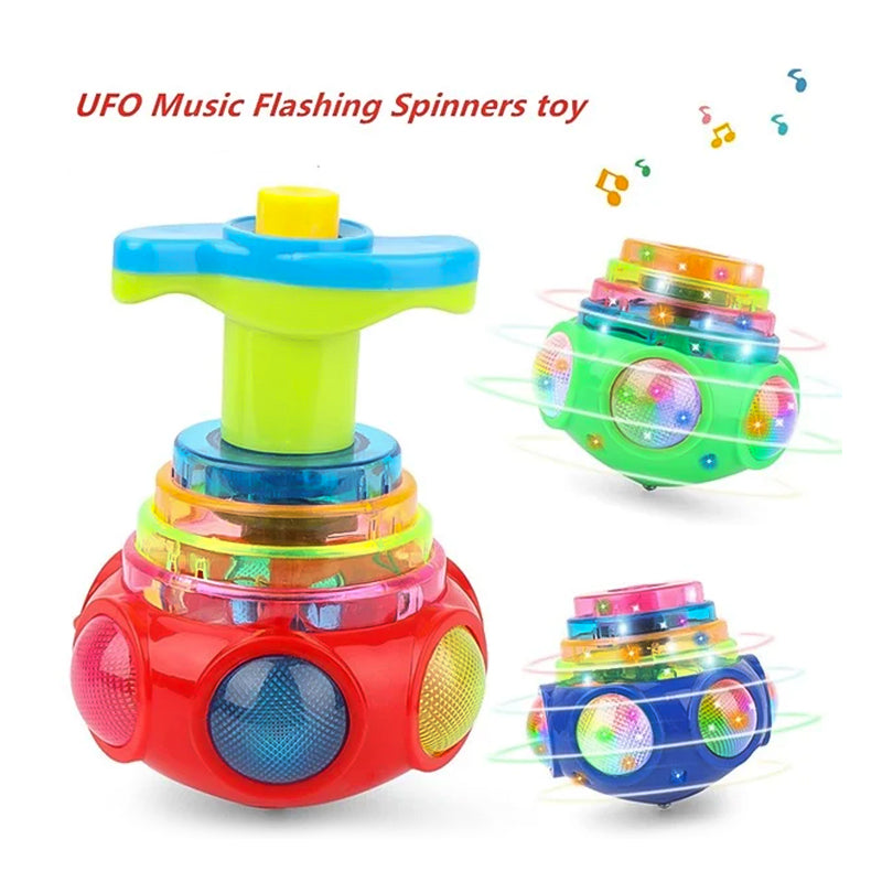 Hjemix | Music Blitz Spinner Toy med Launcher