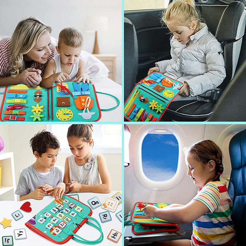 Hjemix | Småbarn Aktivitetsbrett Førskole Læringsaktiviteter Julegave til Barn