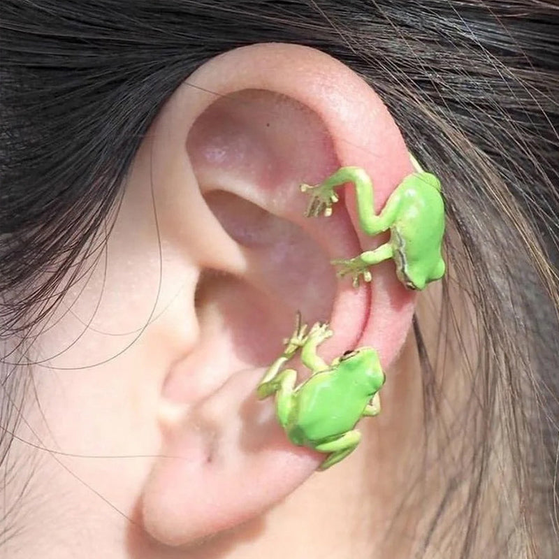 Hjemix | Nyeste-tree Frog Ring Øredobber