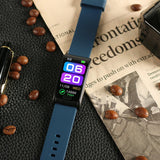 Hjemix | Smart Armbånd 3-Kanal EKG Blodtrykk Blodoksygen Blodsukker Søvndeteksjon