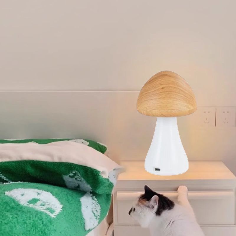 Hjemix | LED oppladbar berørings-sopp skrivebordslampe