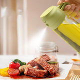 Hjemix | 2-i-1 Glass Oil Sprayer og Dispenser