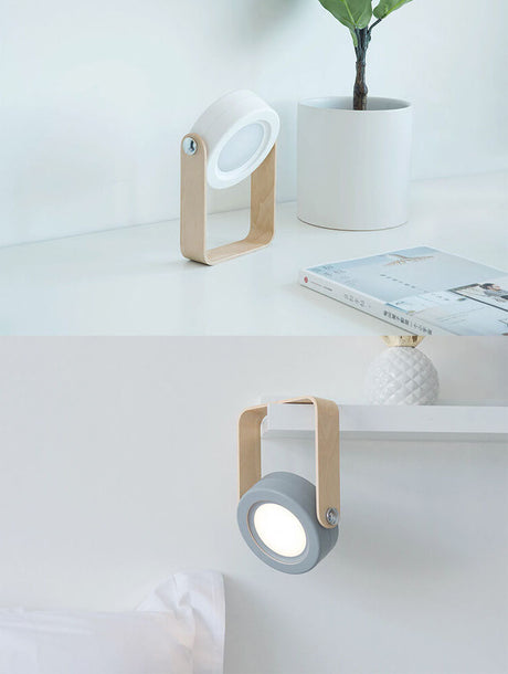 Hjemix | Lantern lampe nattlys kreativ sammenleggbar bærbar LED bordlampe