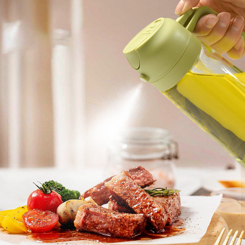 Hjemix | 2-i-1 Glass Oljesprayer og Dispenser