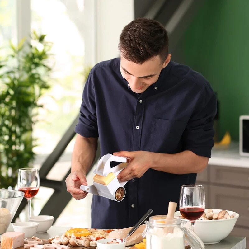 Hjemix | Manual Cutter Roterende Ostehøvel