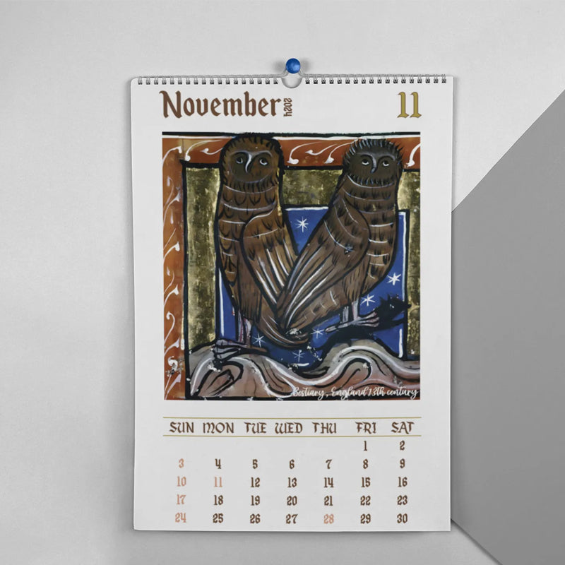 Hjemix | Medieval Owl Kalender